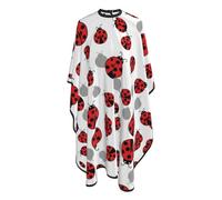 Mantella Per Barbiere Ladybugs Cartoon Cute Mantello Barbiere Per Uomo Regolabile Impermeabile Parrucchiere Panno Grembiule, Per Adulti, Uso Domestico, Uomo, 140x168cm