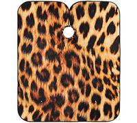 Mantella Per Barbiere Leopard Fur African Animal Texture Mantello Da Barbiere Per Bambini Impermeabile Antistatico Professionale Mantellina, Per Acconciatura, Adulti, Bambini, 140x168cm
