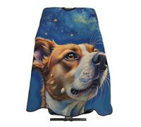 Mantella Per Barbiere Mystery Starry Night Universe Dog Mantello Da Barbiere Per Bambini Personalizzati Regolabile Parrucchiere Panno Grembiule, Per Adulti, Acconciatura, 140x168cm