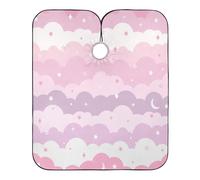 Mantella Per Barbiere Pink Clouds Mantello Barbiere Per Uomo Regolabile Mantello Da Barbiere Per Bambini Personalizzati Mantella Taglio Capelli, Per Acconciatura, Uomo, 140×168cm