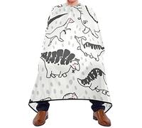 Mantella Per Barbiere Simple Cute Dinosaur Mantello Barbiere Per Uomo Impermeabile Personalizzati Parrucchiere Panno Grembiule, Per Acconciatura, Uomo, Bambini, 140x168cm