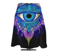 Mantella Per Barbiere Symbol Of All Seeing Eye Boho Vintage Ethnic Style Mantello Barbiere Per Uomo Traspirante Antistatico Grembiule Da Parrucchiere, Per Uomo, Acconciatura, 140x168cm