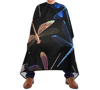 Mantella Per Barbiere Watercolor Dragonfly Mantello Barbiere Per Uomo Personalizzati Regolabile Grembiule Da Parrucchiere, Per Taglio E Colore, Bambini, Uomo, 140x168cm