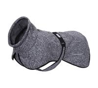 Mantella per cani Rukka® Comfy, grigio / nero - ca. 35 cm lungh. dorso