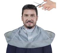 Mantella per taglio di capelli da barbiere, per tagliare i capelli, mantello da barbiere per tagliare i capelli, tenerlo contro le spalle come un ombrello capovolto per catturare i capelli