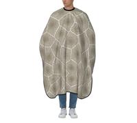 Mantella professionale da barbiere con scollo regolabile di grandi dimensioni Petoskey Stone Print Salon Barber Capo per uomini, donne e bambini