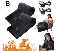 Mantella riscaldata alimentata tramite USB, riscaldamento rapido in 15 secondi,