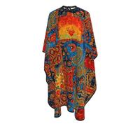 Mantella Taglio Boho Pai-Sley Mandala Art Professionale Mantello Professionale Donna Uomo Mantella Parrucchiere Per Parrucchieri Acconciature E Tagli 140X168Cm
