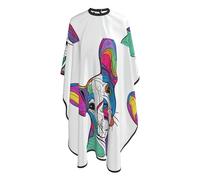 Mantella Taglio Bostons Terrier Dog Donna Uomo Telo Da Barbiere Salone Mantella Parrucchiere Per Regalo Divertente Casa Parrucchieri 140X168Cm