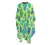 Mantella Taglio Cactus And Succulents Donna Uomo Grembiule Da Parrucchiere Antistatico Telo Da Barbiere Per Parrucchieri Regalo Divertente 140X168Cm