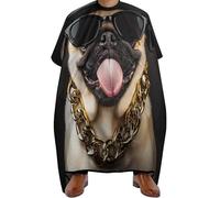 Mantella Taglio Capelli It's Pug Life, Fashion Mantelle per Parrucchieres Unisex Mantella Barbiere per Adulti Barbieri 140X168cm