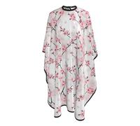 Mantella Taglio Cherry Flowers Bloom Japanese Art Professionale Grembiule Da Parrucchiere Donna Uomo Mantella Parrucchiere Per Regalo Divertente Acconciature E Tagli 140X168Cm