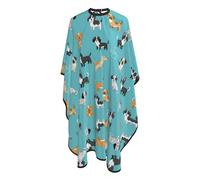 Mantella Taglio Cute Different Dogs Donna Uomo Mantella Parrucchiere Antistatico Grembiule Da Parrucchiere Per Casa Acconciature E Tagli 140X168Cm