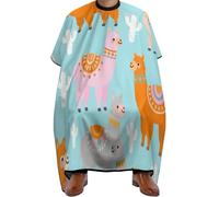Mantella Taglio Cute Llama Cactus Leggera Mantello Professionale Professionale Mantella Parrucchiere Per Regalo Divertente Casa Acconciature E Tagli 140X168Cm