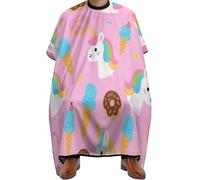 Mantella Taglio Cute Unicorns Kawaii Professionale Grembiule Da Parrucchiere Antistatico Mantello Professionale Per Casa Acconciature E Tagli Parrucchieri 140X168Cm