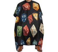 Mantella Taglio D And 20 Dice Dungeons Professionale Grembiule Da Parrucchiere Salone Mantella Parrucchiere Per Acconciature E Tagli Casa 140X168Cm