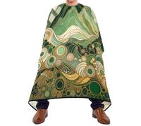 Mantella Taglio Green Mountains Donna Uomo Telo Da Barbiere Antistatico Mantello Professionale Per Casa Regalo Divertente Acconciature E Tagli 140X168Cm