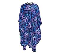 Mantella Taglio Mystic Mermaids-Fish Print Leggera Mantello Professionale Impermeabile Grembiule Da Parrucchiere Per Casa Regalo Divertente Acconciature E Tagli 140X168Cm