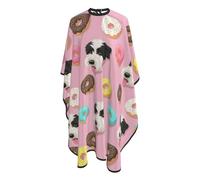 Mantella Taglio Old English Sheepdog Pattern Professionale Grembiule Da Parrucchiere Donna Uomo Mantella Parrucchiere Per Parrucchieri Regalo Divertente Acconciature E Tagli 140X168Cm