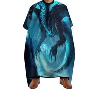 Mantella Taglio Parrucchiere Blue Dragon Cool Painting, Antistatico Grembiule da Salone leggera Mantella Parrucchiere per Capelli Barbieri 140X168cm