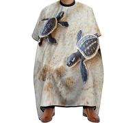 Mantella Taglio Parrucchiere Cute Sea Turtle, Unisex Grembiule da Salone Antistatico Mantella Barbiere per Parrucchieres Capelli 140X168cm