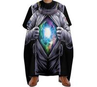 Mantella Taglio Parrucchiere Space Astronaut Galaxy Starry Art, leggera Mantelle per Parrucchieres Fashion Mantella Barbiere per Styling Parrucchieres 140X168cm