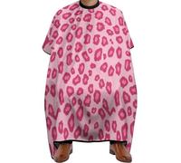 Mantella Taglio Pink Cow Print Professionale Mantella Parrucchiere Antistatico Mantellina Per Taglio Capelli Per Regalo Divertente Parrucchieri Acconciature E Tagli 140X168Cm