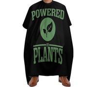 Mantella Taglio Powered By Plants Antistatico Grembiule Da Parrucchiere Leggera Telo Da Barbiere Per Acconciature E Tagli Casa Regalo Divertente 140X168Cm