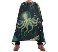 Mantella Taglio Retro Magic Animals Impermeabile Mantellina Per Taglio Capelli Donna Uomo Telo Da Barbiere Per Regalo Divertente Parrucchieri Acconciature E Tagli 140X168Cm