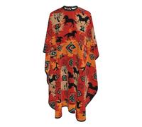 Mantella Taglio Southwest Native American Ethnic Horse Dream Catcher Art Donna Uomo Grembiule Da Parrucchiere Impermeabile Mantella Parrucchiere Per Parrucchieri Regalo Divertente 140X168Cm