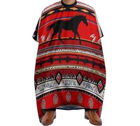 Mantella Taglio Southwest Native American Ethnic Horse Dream Catcher Art Professionale Grembiule Da Parrucchiere Leggera Mantella Parrucchiere Per Acconciature E Tagli Casa Regalo 140X168Cm
