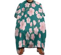 Mantella Taglio Spring Pink Bloom Trees Cherry Flowers Art Donna Uomo Grembiule Da Parrucchiere Leggera Mantellina Per Taglio Capelli Per Casa Parrucchieri Acconciature E Tagli 140X168Cm