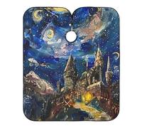 Mantelle Per Parrucchiere A Painting That Shows The Starry Over Mantella Parrucchiere Professionale Grembiule Da Parrucchiere Antistatico Mantello Da Parrucchiere Per Hair Styling 140x168cm