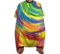 Mantelle Per Parrucchiere Abstract Colorful Swirl Mantella Parrucchiere Professionale Mantello Da Parrucchiere Antistatico Grembiule Da Parrucchiere Per Hair Styling Parrucchieri 140x168cm