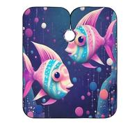 Mantelle Per Parrucchiere Two Colorful Fish Mantello Da Barbiere Professionale Grembiule Da Parrucchiere Antistatico Mantella Parrucchiere Per Parrucchieri Hair Styling 140x168cm