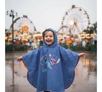 Mantellina Antipioggia Lilo & Stitch Unisex Bambini - Poncho Impermeabile 3-6 A
