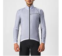 Giacca a vento sottile Castelli Squadra Stretch grigio argento grigio scuro - L