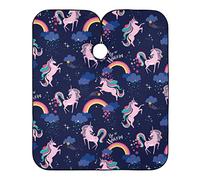 Mantellina Da Taglio Arcobaleno Uni-Corn Art, Mantelle Per Parrucchiere Professionale Mantella Taglio Capelli Fashion Parrucchiere Panno Grembiule Per Adulti Bambini Parrucchiere