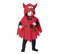 Mantellina diavoletto baby 18-36 mesi - carnaval queen