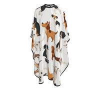 Mantellina Parrucchiere Affenpinscher Airedale Terrier Australian Cattle Dog Mantella Taglio Capelli Impermeabile Personalizzati Grembiule Da Parrucchiere, Per Uomo, Acconciatura, 140x168cm