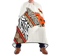 Mantellina Parrucchiere African Continent Map Taglio Di Capelli Impermeabile Regolabile Professionale Mantellina, Per Uomo, Acconciatura, Bambini, 140x168cm