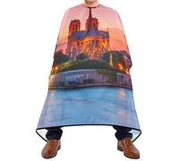 Mantellina Parrucchiere Cathedral Of Notre Dame De Paris Mantella Taglio Capelli Regolabile Traspirante Professionale Mantellina, Per Acconciatura, Taglio E Colore, Bambini, 140x168cm