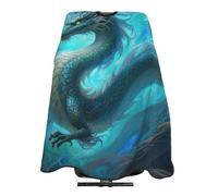 Mantellina Parrucchiere Chinese Dragons Mantello Da Barbiere Per Bambini Personalizzati Regolabile Parrucchiere Panno Grembiule, Per Adulti, Taglio E Colore, Acconciatura, 140x168cm