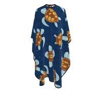 Mantellina Parrucchiere Cute Sea Turtles Taglio Di Capelli Impermeabile Regolabile Professionale Mantellina, Per Taglio E Colore, Uomo, Bambini, 140x168cm