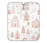 Mantellina Parrucchiere Gingerbread Houses Taglio Di Capelli Impermeabile Antistatico Professionale Mantellina, Per Uso Domestico, Taglio E Colore, Adulti, 140x168cm