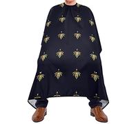 Mantellina Parrucchiere Golden Flower Mantella Taglio Capelli Impermeabile Personalizzati Parrucchiere Panno Grembiule, Per Bambini, Acconciatura, Uomo, 140x168cm