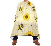 Mantellina Parrucchiere Honey Bee Grembiule Personalizzati Antistatico Parrucchiere Panno Grembiule, Per Uomo, Acconciatura, Taglio E Colore, 140x168cm