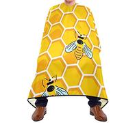 Mantellina Parrucchiere Honey Bee Mantella Taglio Capelli Traspirante Impermeabile Parrucchiere Panno Grembiule, Per Adulti, Bambini, Taglio E Colore, 140x168cm