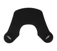 Mantellina Parrucchiere Nero da Taglio in Silicone per Salone Unisex