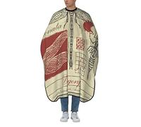 Mantellina Parrucchiere Retro Dragonfly Larva Vintage Mantella Taglio Capelli Traspirante Taglio Di Capelli Impermeabile Mantello Da Barbiere Per Bambini, Per Bambini, Taglio E Colore, 140×168cm